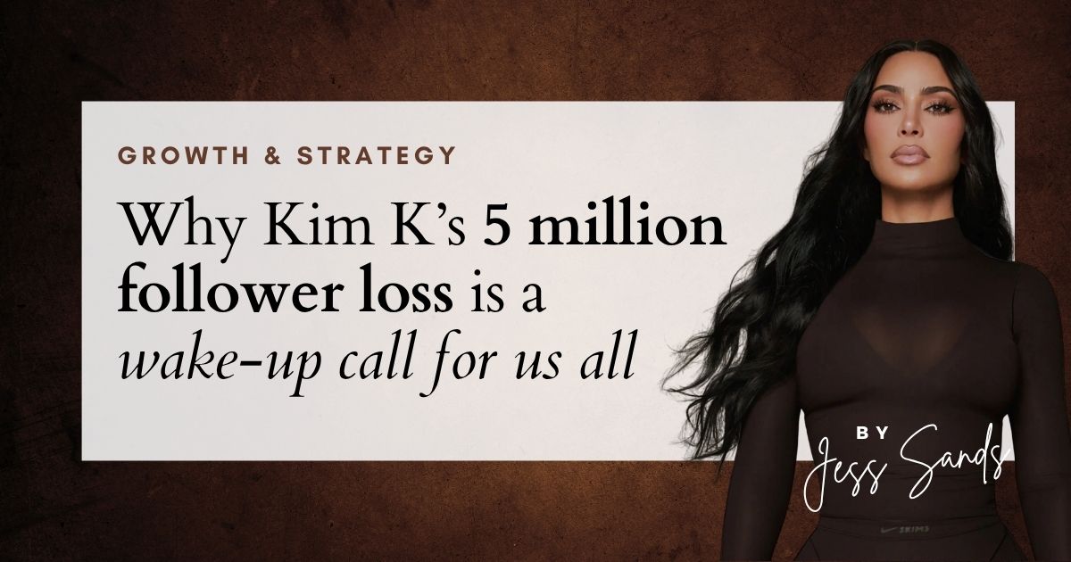 Why Kim K’s 5 million follower loss Cover